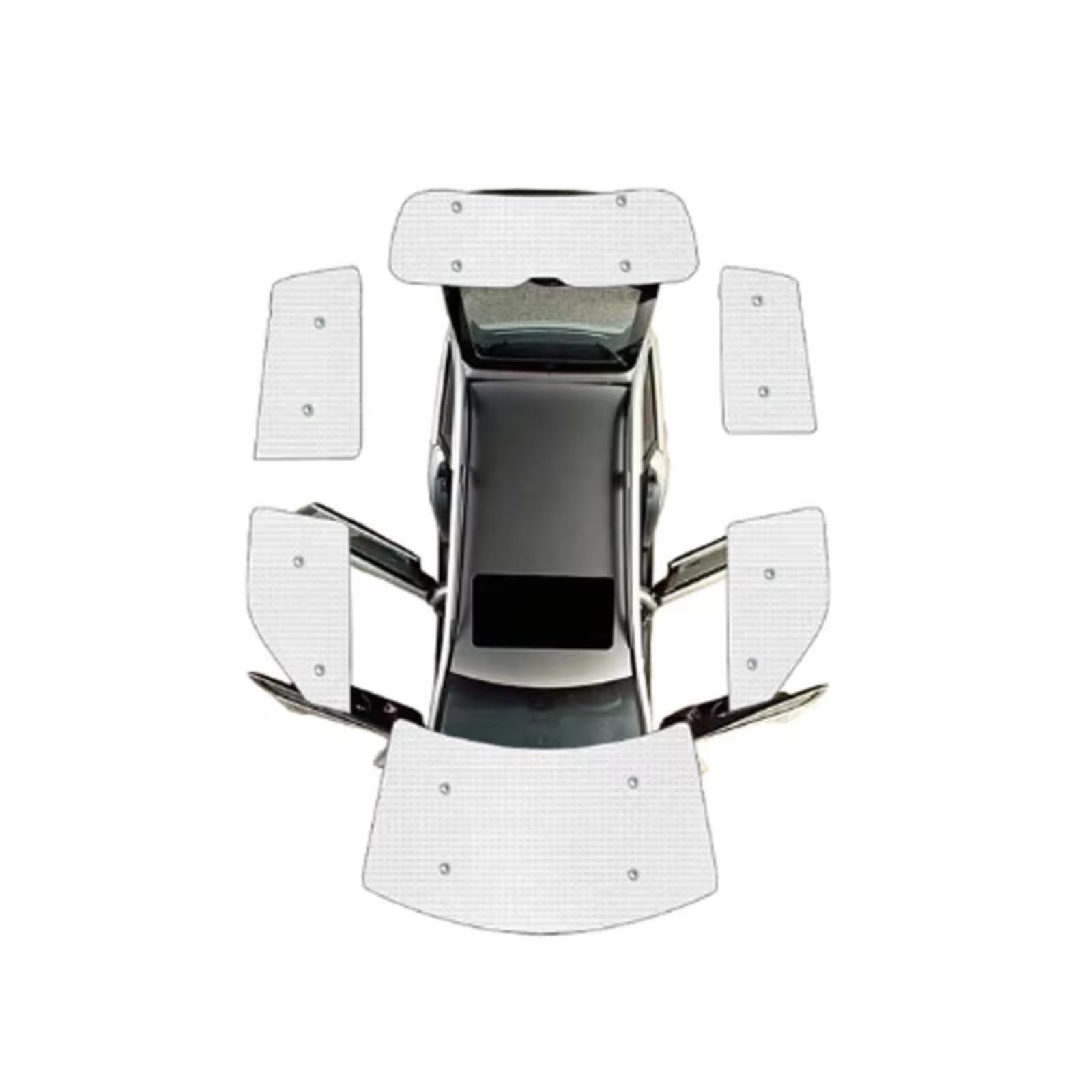 Frontscheibenabdeckung Für Suzuki Für Swift RS 2010-07 MK1 Fenster-Windschutzscheiben-Sonnenschutz UV-Schutz Sonnenschutz Auto-Vollabdeckung Sonnenschirme Sonnenschutz Auto(All Sunshades) von Qsnfda