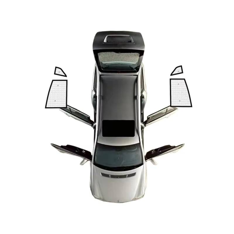 Frontscheibenabdeckung Für Toyota Für C-HR AX10 2017 2018-22 Vollständige Surround-Windschutzscheiben-Fenstervisier Vollständige Abdeckung Sonnenschirme Sonnenschutz Auto(Rear Windows) von Qsnfda