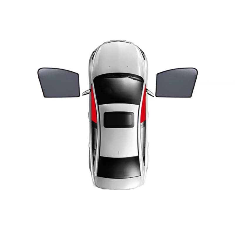 Frontscheibenabdeckung Für X6 E71 E72 2007-2014 Magenetic Auto Sonnenschutz Schild Frontscheibe Vorhang Abdeckung Hinten Seite Fenster Sonnenschutz Visier Sonnenschutz Auto(2 x Front) von Qsnfda