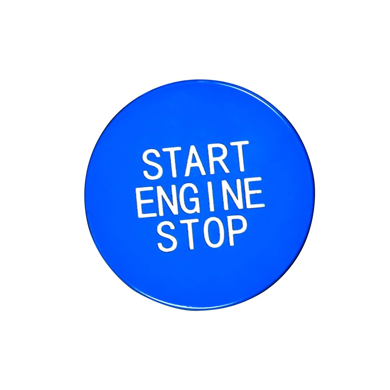 Innenzubehör Für 1 2 3 4 8 X5 X6 X7 Z4 Serie F40 F44 G20 G22 G14 G05 G06 G29 auto Motor Start Stop Schalter Taste Aufkleber Innen Trim Zubehör Innenraum(Blue) von Qsnfda