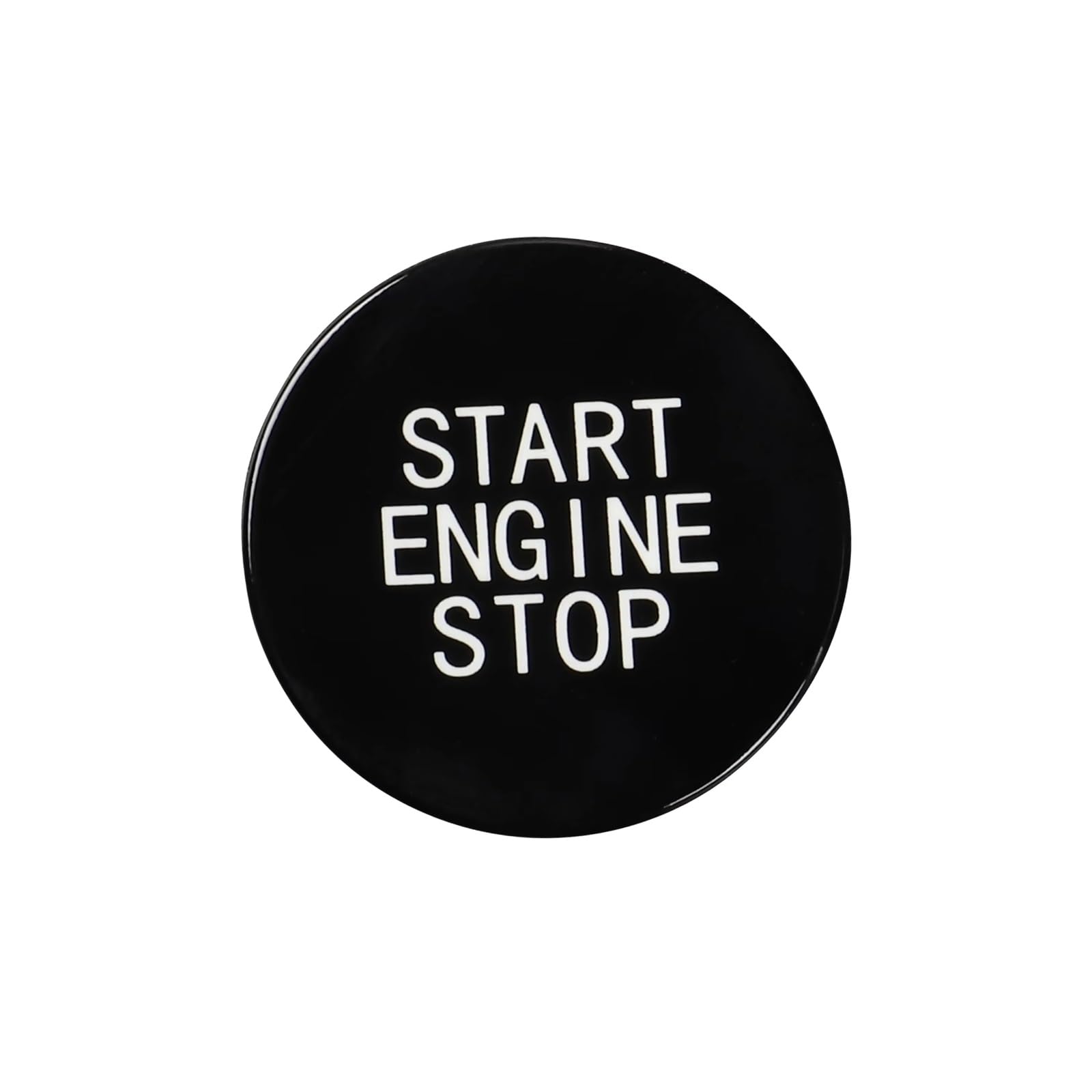 Innenzubehör Für 1 2 3 4 8 X5 X6 X7 Z4 Serie F40 F44 G20 G22 G14 G05 G06 G29 auto Motor Start Stop Schalter Taste Aufkleber Innen Trim Zubehör Innenraum(Schwarz) von Qsnfda