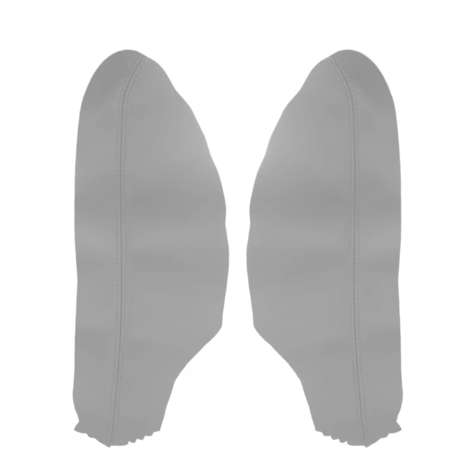 Innenzubehör Für Accord 8th Für Gen Coupe 2008 2009 2010 2011 2012 2 stücke Mikrofaser Leder Auto Vorderen Tür Griff armlehne Panel Abdeckung Trim Zubehör Innenraum(GRAY) von Qsnfda