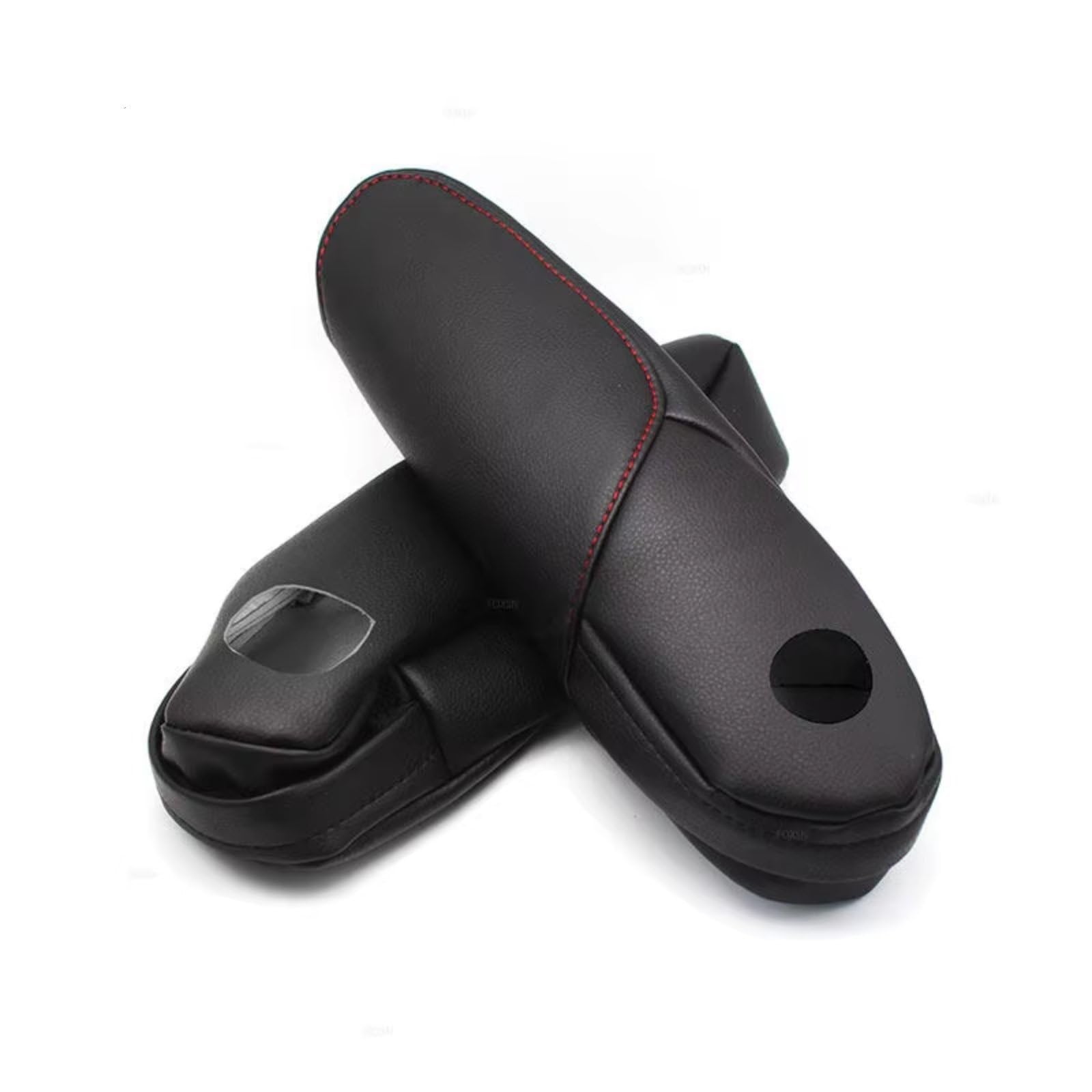 Innenzubehör Für CRV 2007-2009 Rechte und Linke Seite Sitz Armlehne Griff Abdeckung Trim Zubehör Sitz Armlehne Abdeckung Zubehör Innenraum(Black-red line) von Qsnfda