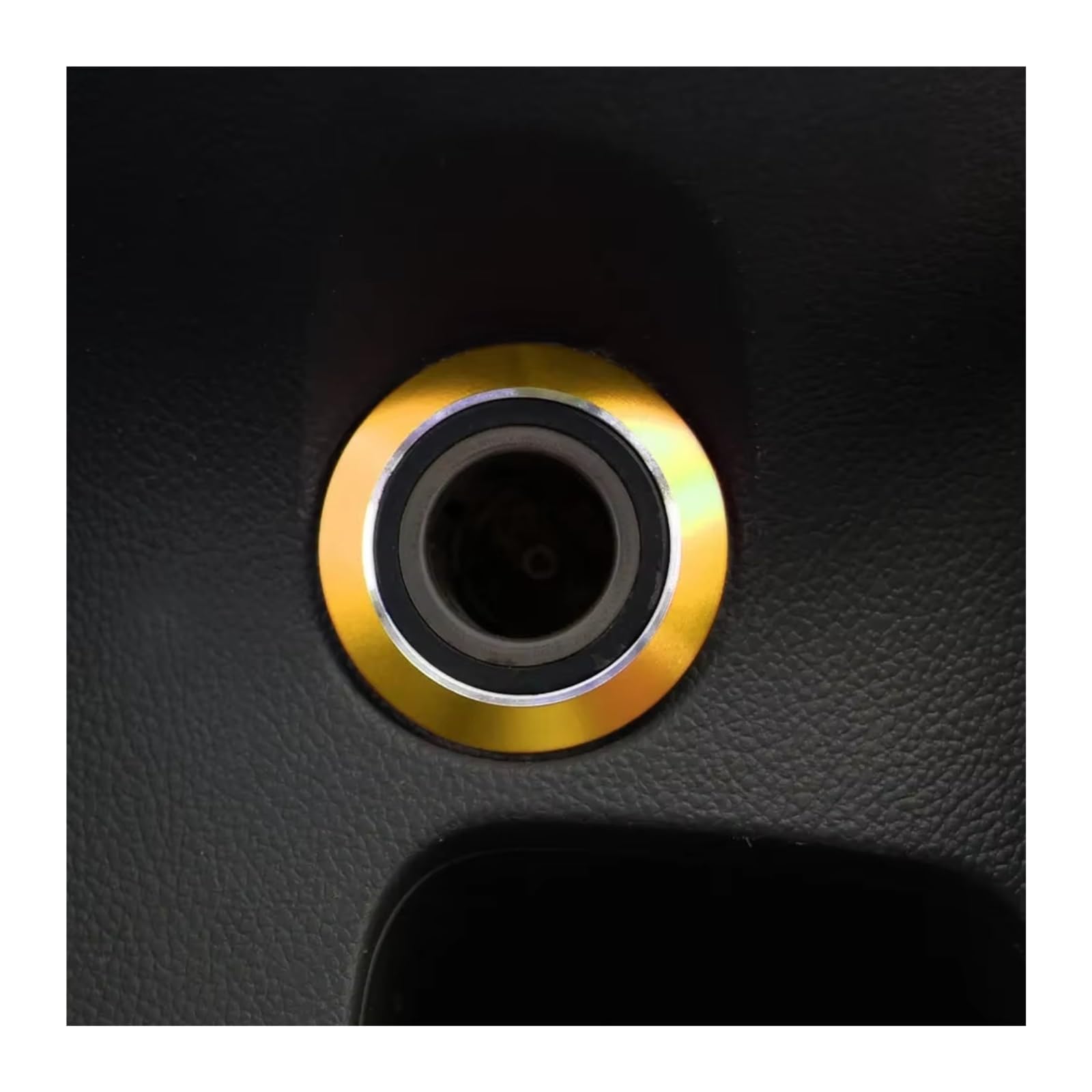 Innenzubehör Für Chevrolet für Chevy für Cruze Hatchback für Malibu 2009-2015 Auto Zigarettenanzünder Dekoration Kreis Trim Aufkleber Zubehör Innenraum(G) von Qsnfda