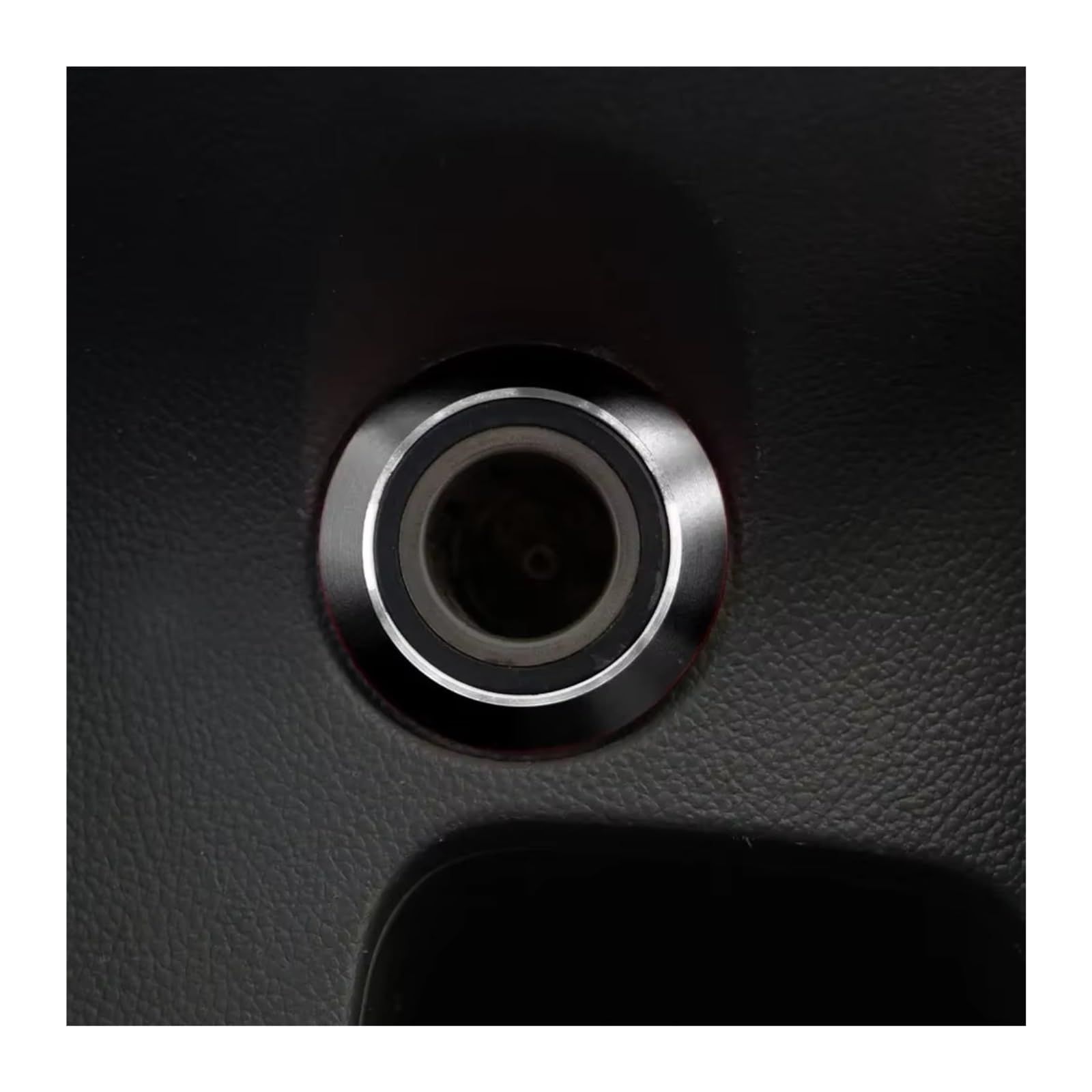 Innenzubehör Für Chevrolet für Chevy für Cruze Hatchback für Malibu 2009-2015 Auto Zigarettenanzünder Dekoration Kreis Trim Aufkleber Zubehör Innenraum(Schwarz) von Qsnfda