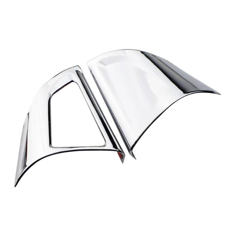 Innenzubehör Für Chevrolet für Cruze Fließheck 2009-2015 für Trax Auto Chrom Lenkrad Schutzhülle Trim Auto Aufkleber Zubehör Innenraum(One Hole Glossy) von Qsnfda