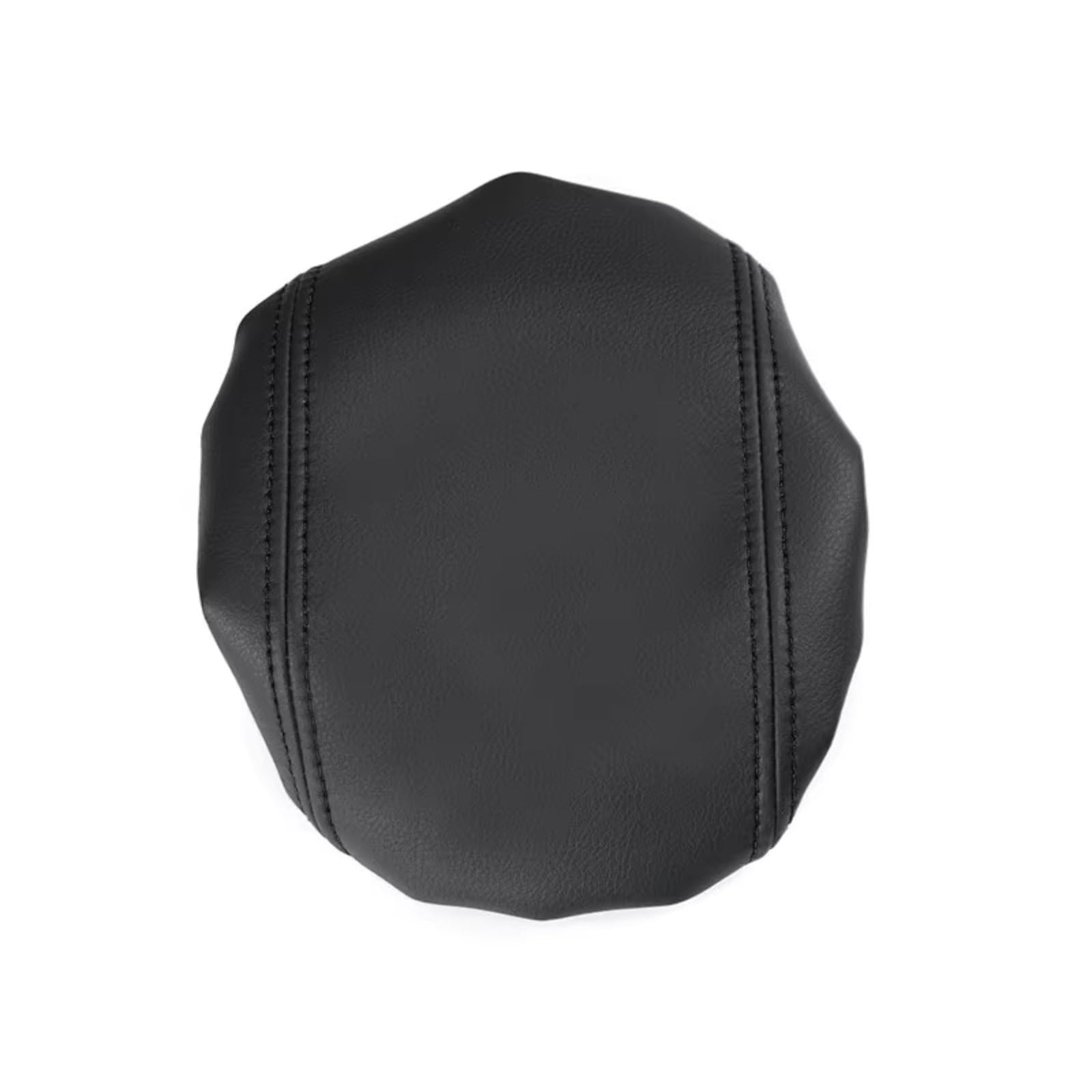Innenzubehör Für Ford Für Focus 2015-2018 Auto Center Konsole Deckel Armlehne Box Haut Abdeckung Aufkleber Trim Weiche Leder Abdeckung Zubehör Innenraum(A Black) von Qsnfda