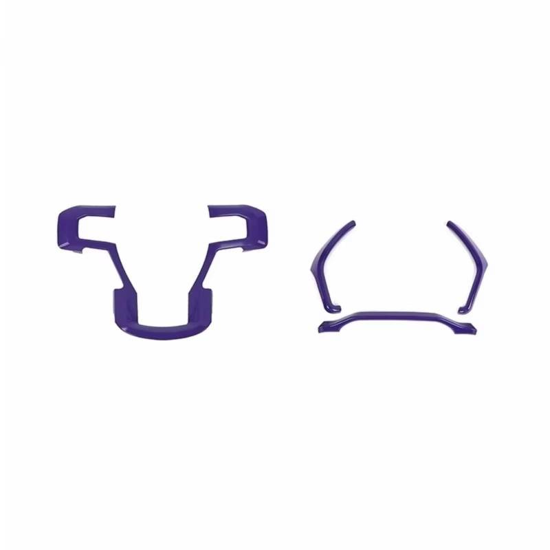 Innenzubehör Für Ford für F150 2015-2020 Auto Lenkrad Dashboard Dekoration Abdeckung Trim Innen Zubehör Zubehör Innenraum(PURPLE) von Qsnfda