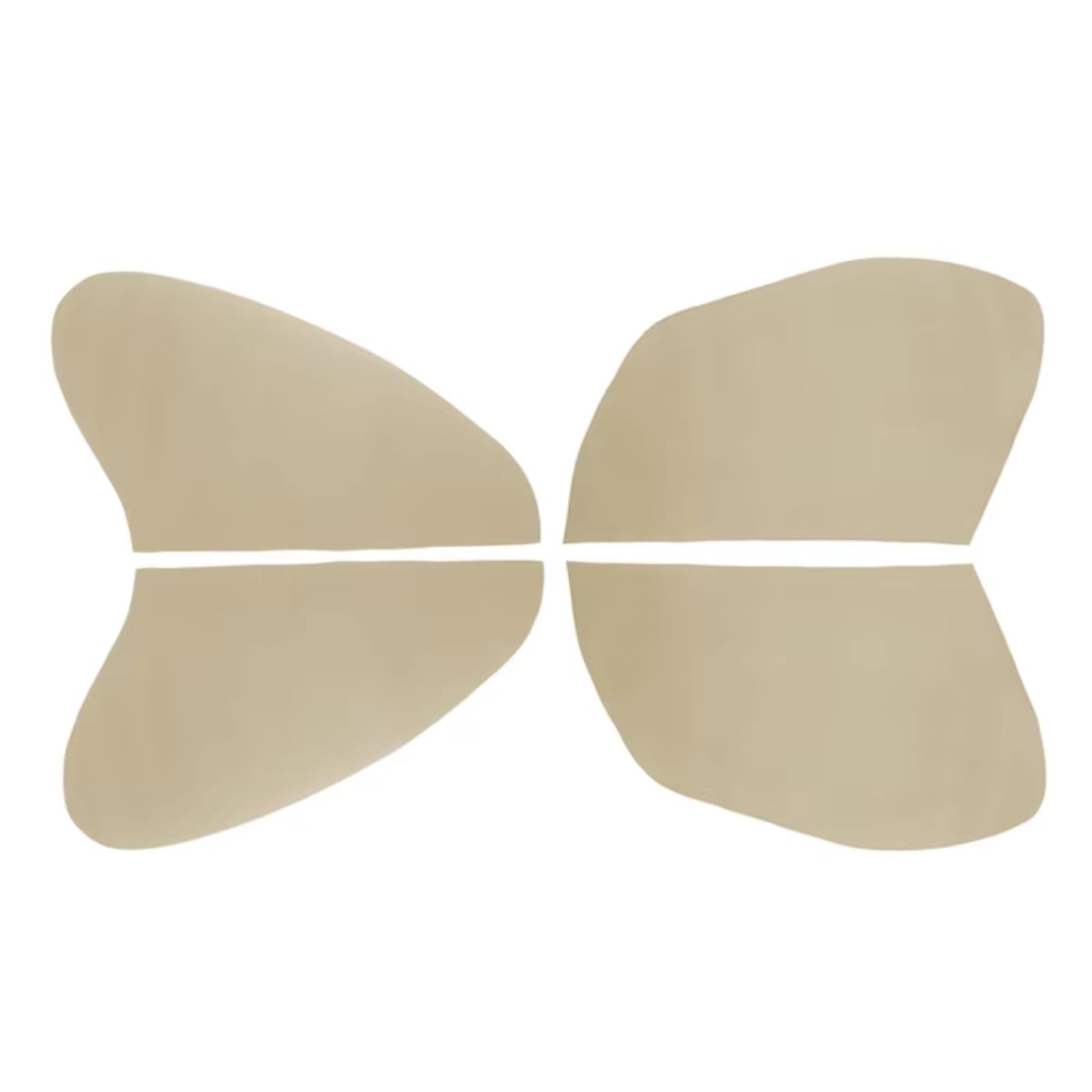 Innenzubehör Für Jazz Für Fit Fließheck 2004 2005 2006 2007 Auto-styling Tür Armlehne Panel Abdeckung Aufkleber Trim Weiche Leder tür Panel Abdeckung Zubehör Innenraum(4pcs Beige) von Qsnfda