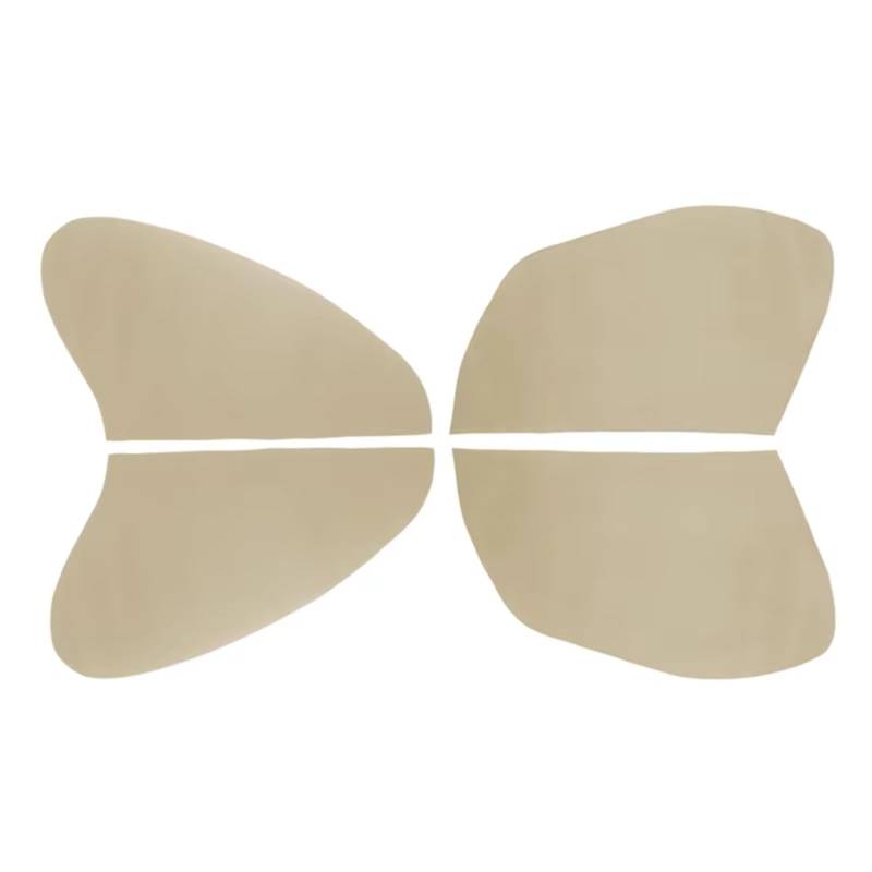 Innenzubehör Für Jazz Für Fit Fließheck 2004 2005 2006 2007 Auto-styling Tür Armlehne Panel Abdeckung Aufkleber Trim Weiche Leder tür Panel Abdeckung Zubehör Innenraum(4pcs Beige) von Qsnfda