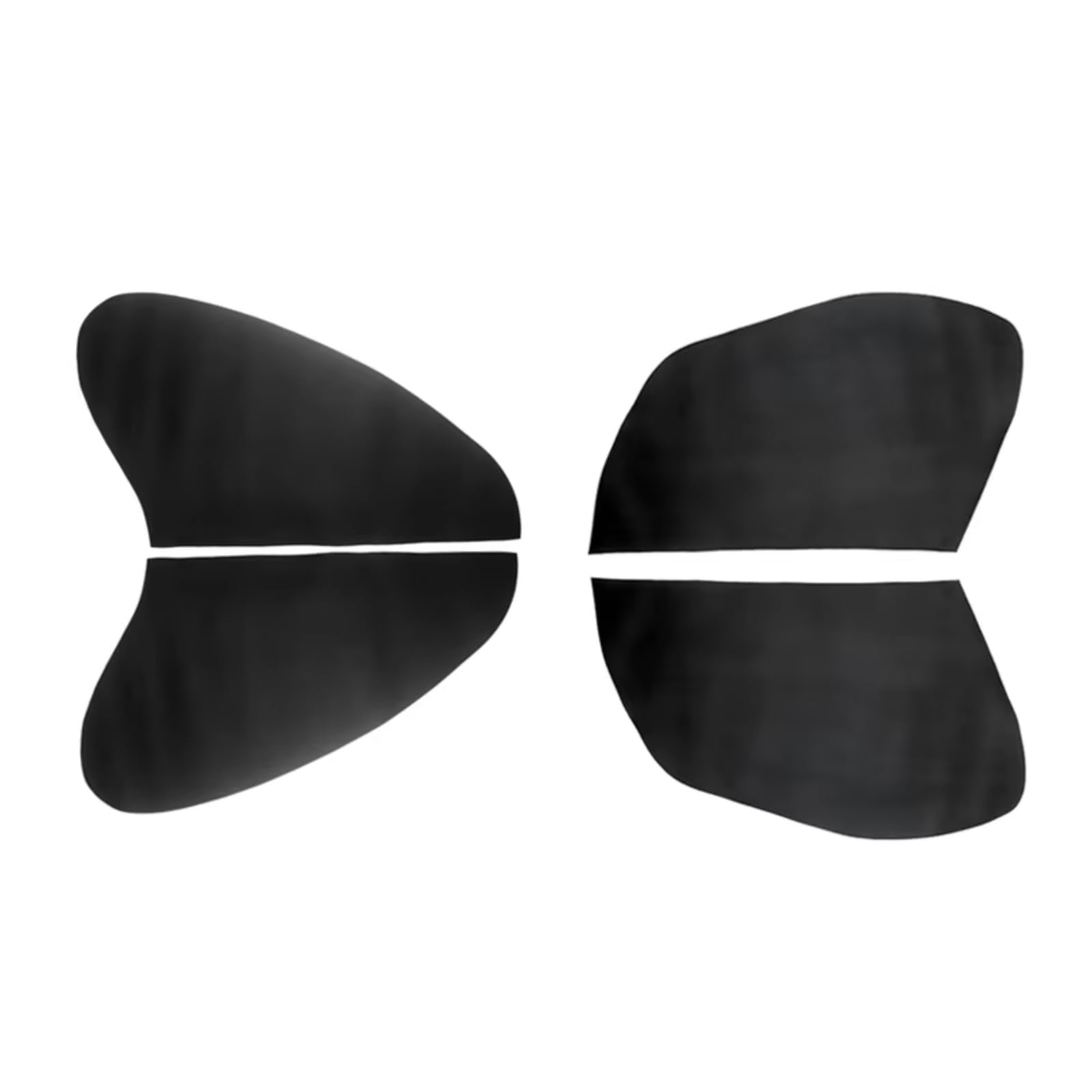 Innenzubehör Für Jazz Für Fit Fließheck 2004 2005 2006 2007 Auto-styling Tür Armlehne Panel Abdeckung Aufkleber Trim Weiche Leder tür Panel Abdeckung Zubehör Innenraum(4pcs Black) von Qsnfda
