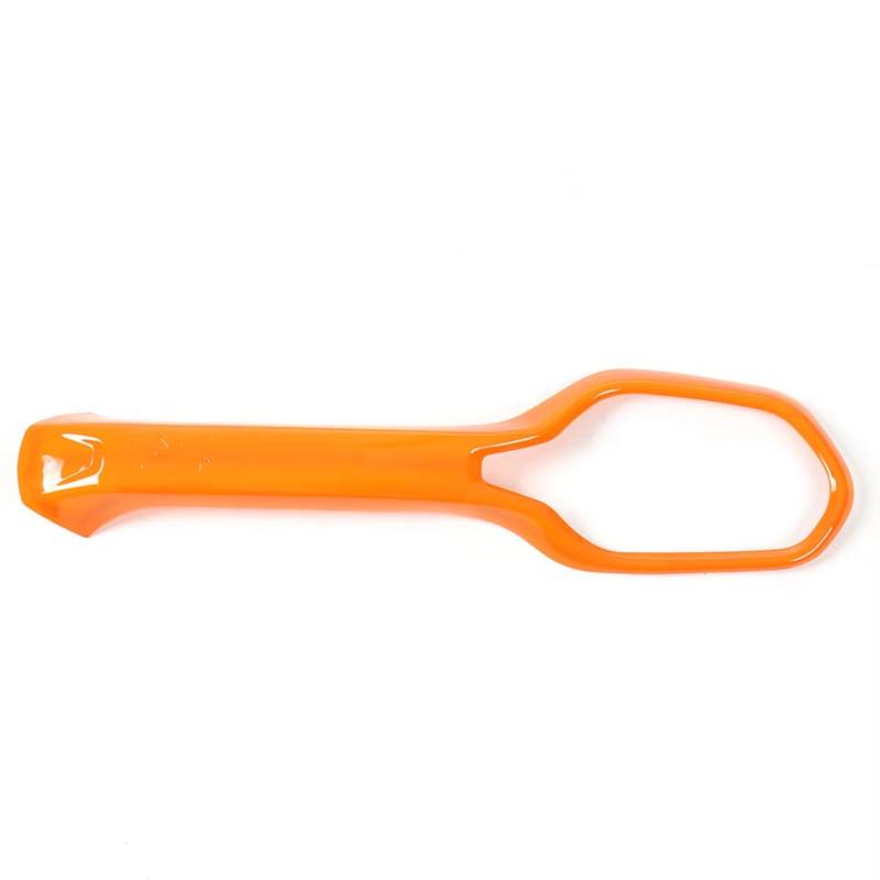 Innenzubehör Für Jeep für Renegade 2015-2019 Up Innen Auto Co-pilot Sitz Haltegriff Dekoration Abdeckung Trim Zubehör Innenraum(Orange) von Qsnfda