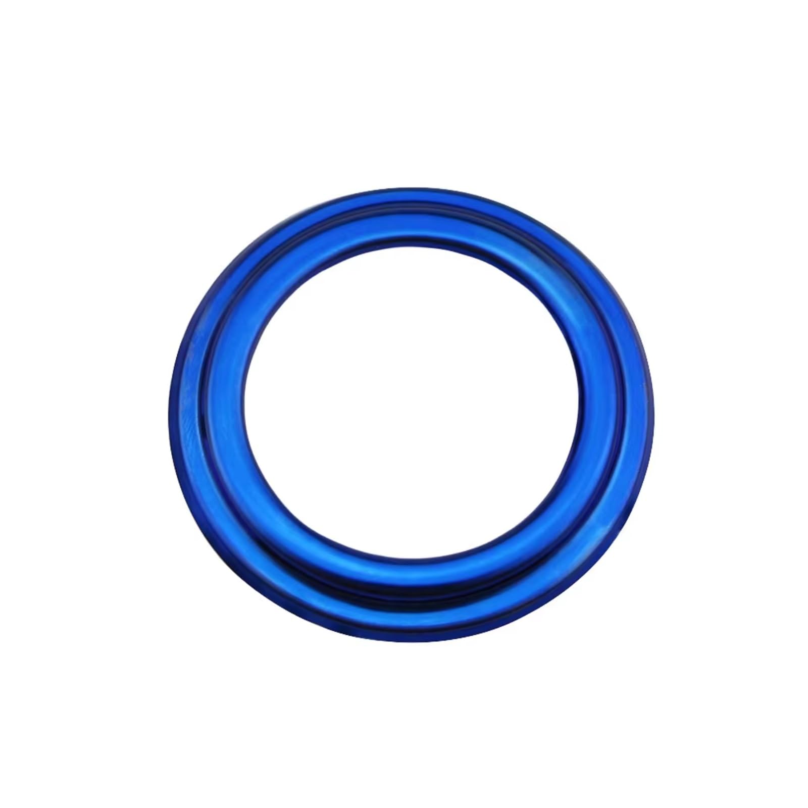 Innenzubehör Für Koleos für Kadjar Für Samsung für QM6 2017-2022 Auto Zündung Ring Taste Trim Zubehör Innenraum(Blue) von Qsnfda