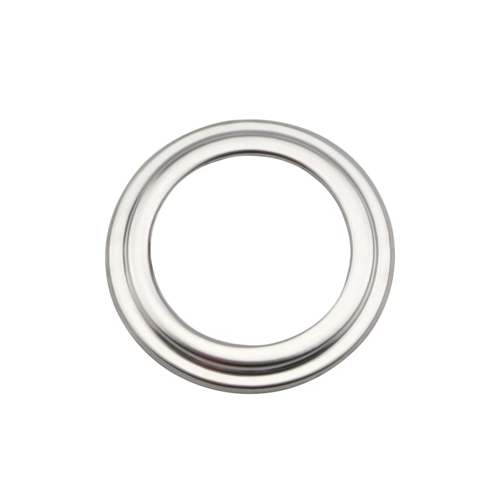 Innenzubehör Für Koleos für Kadjar Für Samsung für QM6 2017-2022 Auto Zündung Ring Taste Trim Zubehör Innenraum(Silber) von Qsnfda