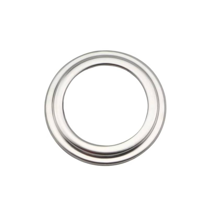 Innenzubehör Für Koleos für Kadjar Für Samsung für QM6 2017-2022 Auto Zündung Ring Taste Trim Zubehör Innenraum(Silber) von Qsnfda