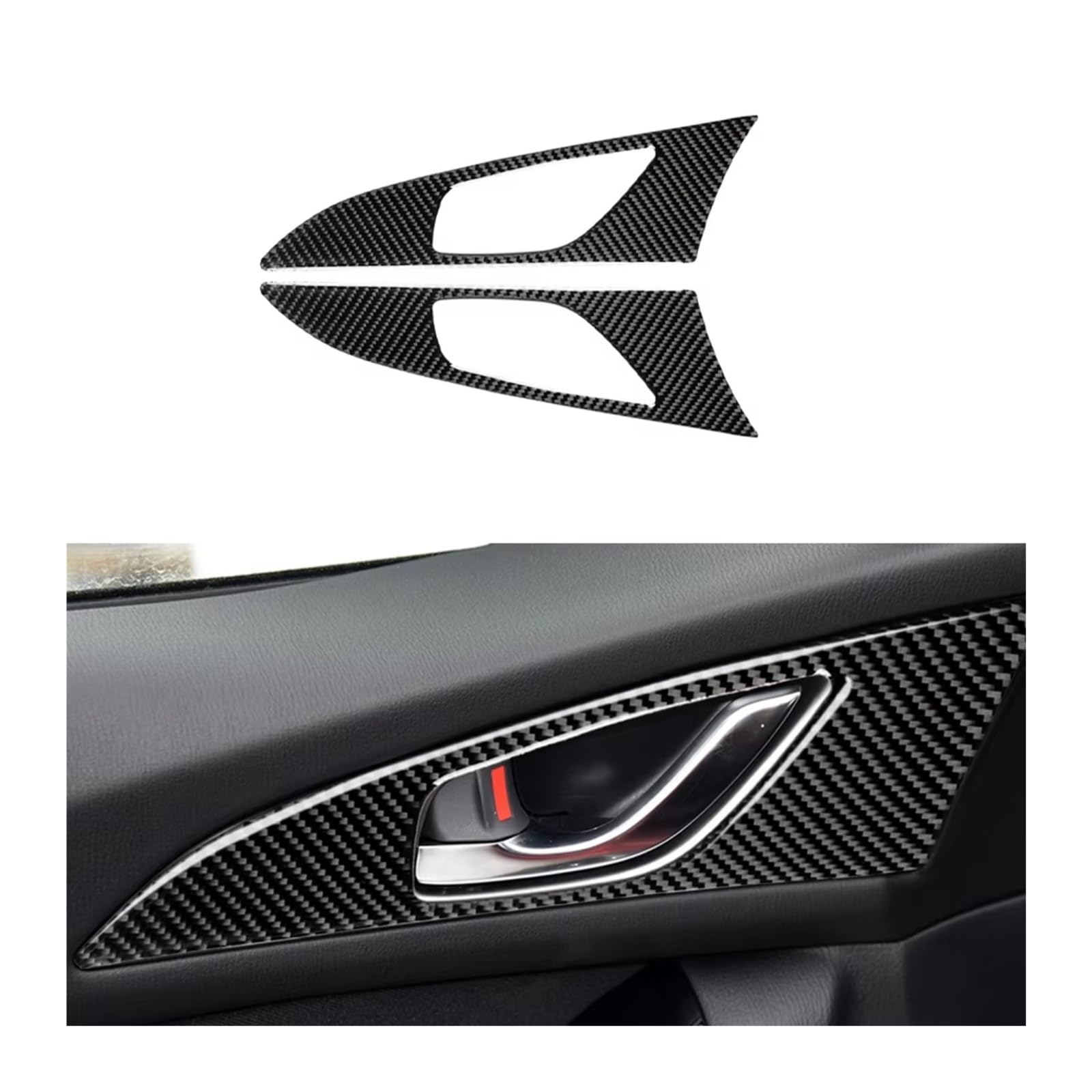 Innenzubehör Für Mazda 3 Für Axela 2014-2018 Styling Accessoire Auto Tür Schüssel Griff Carbon Faser Aufkleber Trim Abdeckungen Zubehör Innenraum Innenzubehör Für Mazda 3 Für Axela 2014-2018 Styling Accessoire Auto Tür Schüssel Griff Carbon Faser Aufkleber Trim Abdeckungen Zubehör Innenraum von Qsnfda
