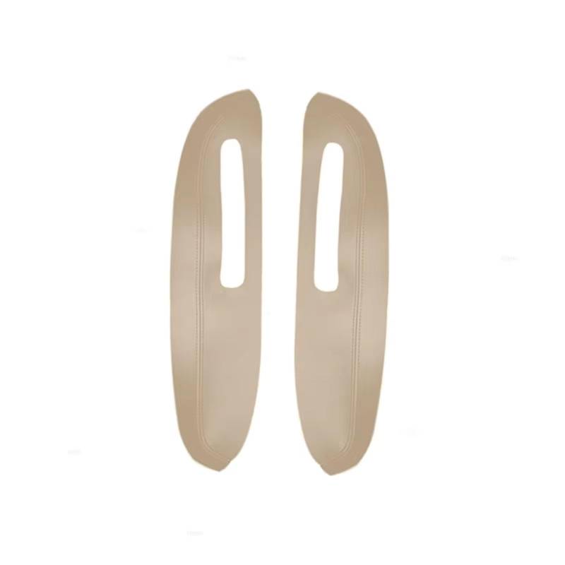 Innenzubehör Für Peugeot 307 2004-2013 Autotür Armlehne Panel Abdeckung Trim Leder Tür Armlehne Abdeckung Zubehör Innenraum(Front Beige) von Qsnfda