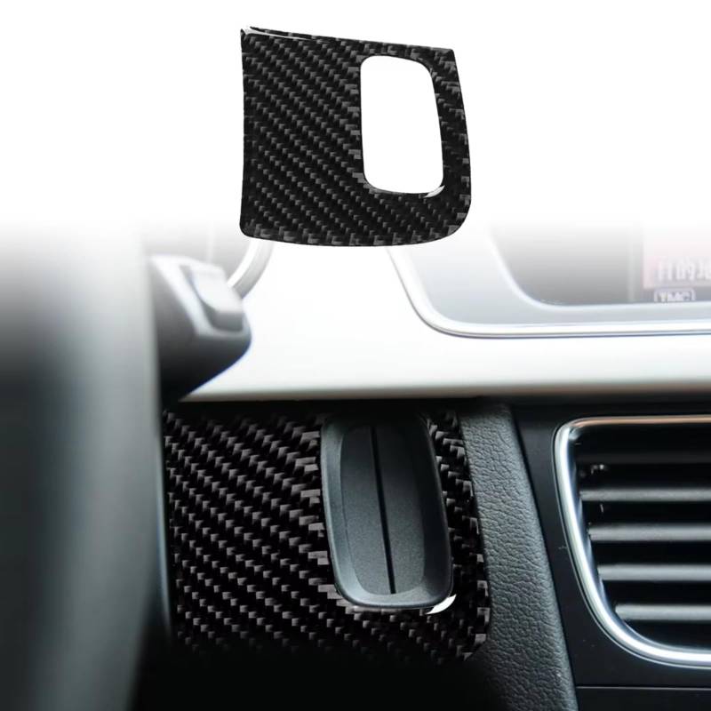 Innenzubehör Für Q3 8U 2013-2018 Innen Accessoire Trim Auto Abdeckung Carbon Faser Schalter Aufkleber Zubehör Innenraum von Qsnfda