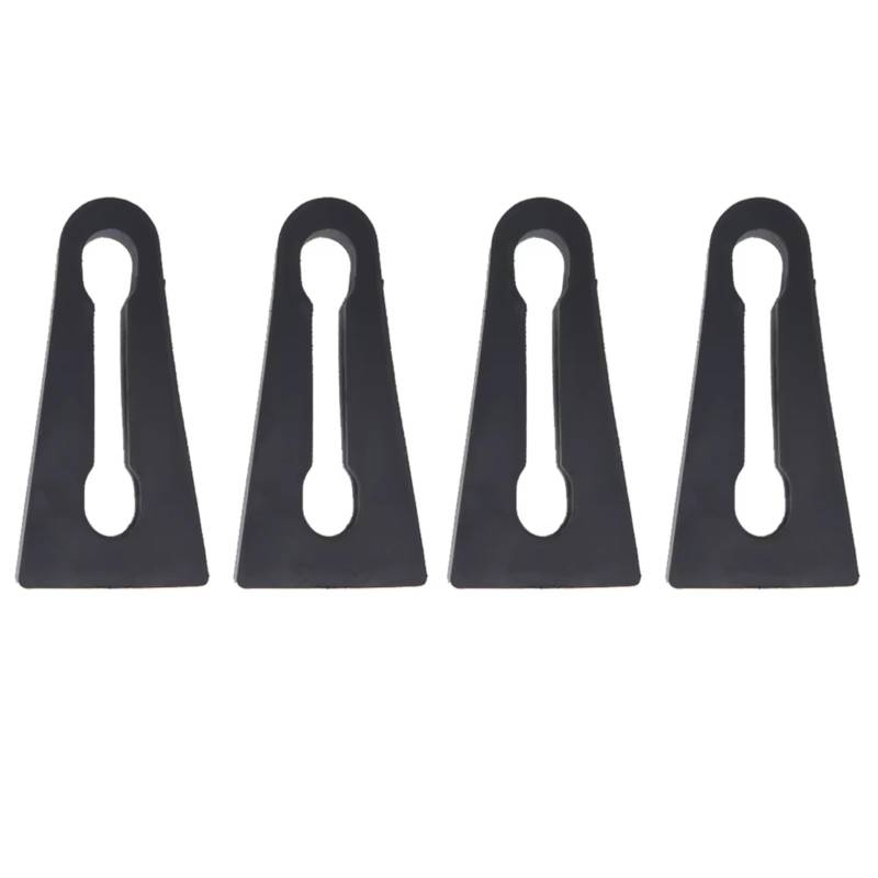 Innenzubehör Für Sitz Auto Türschloss Puffer Dämpfung Dichtung Pad Deadener Ruhig Ersatz Zubehör 4PCS Stoßdämpfer Gummi Zubehör Innenraum von Qsnfda
