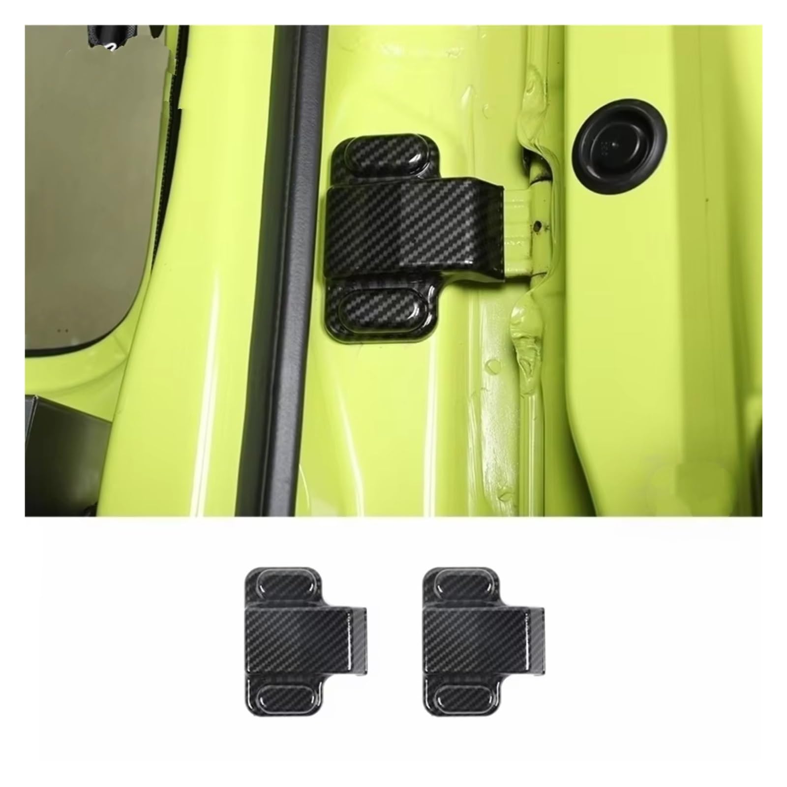 Innenzubehör Für Suzuki für Jimny 2019-2024 Up Zubehör Korn Auto Innen Dekoration Abdeckung Trim Zubehör Innenraum(Tail door screw trim) von Qsnfda
