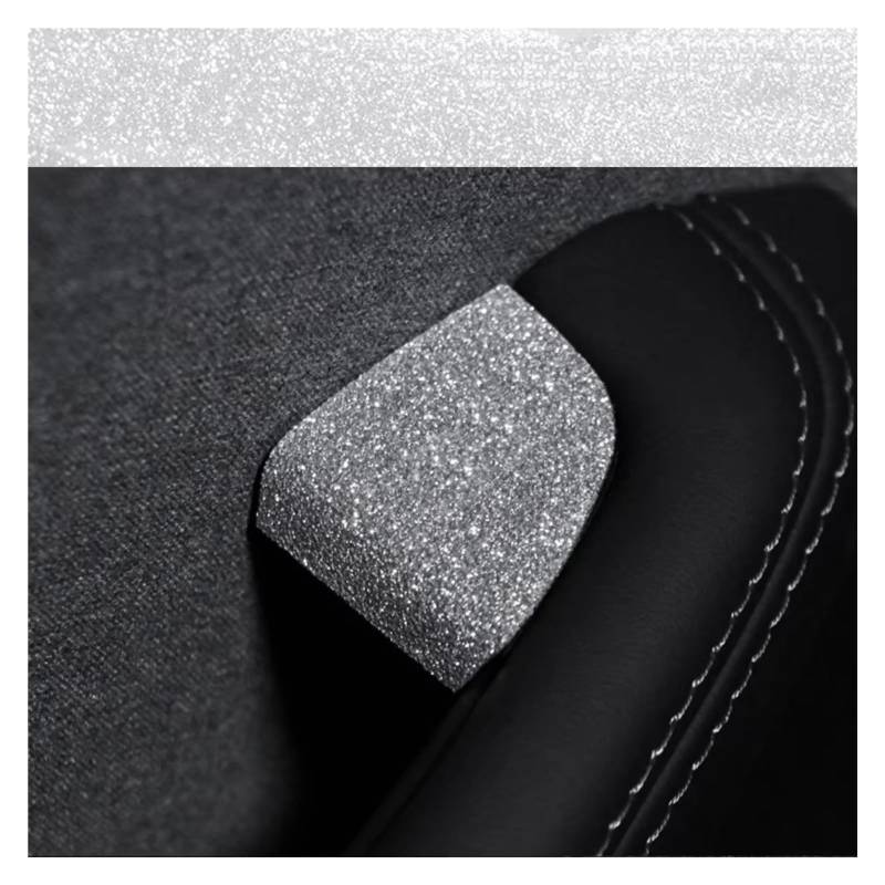 Innenzubehör Für Tesla Für Modell 3 Für Highland 2024 Trim Auto Innen Glanz Diamant TPU Lenkräder Aufkleber Zubehör Innenraum(Door Switch 4PCS) von Qsnfda