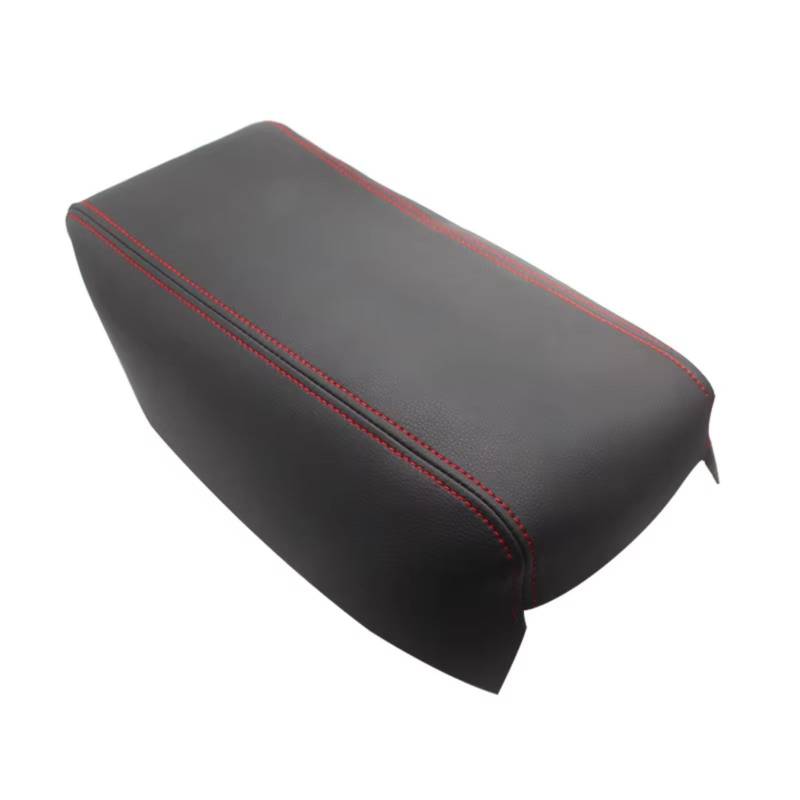 Innenzubehör Für Toyota Für Prius 30 2009-2015 Auto Zentrale Armlehne Box Abdeckung Aufkleber Trim Mittelarmlehne Leder Abdeckung Zubehör Innenraum(Black-red line) von Qsnfda