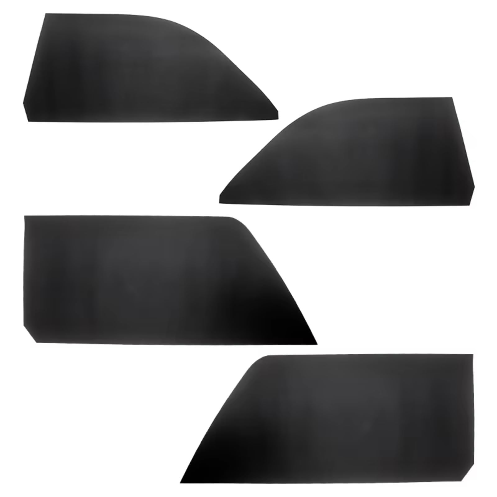 Innenzubehör Für Toyota Für Yaris 2009 Auto-styling Tür Armlehne Panel Haut Abdeckung Aufkleber Trim Weiche Leder Tür Panel Abdeckung Zubehör Innenraum(Schwarz) von Qsnfda