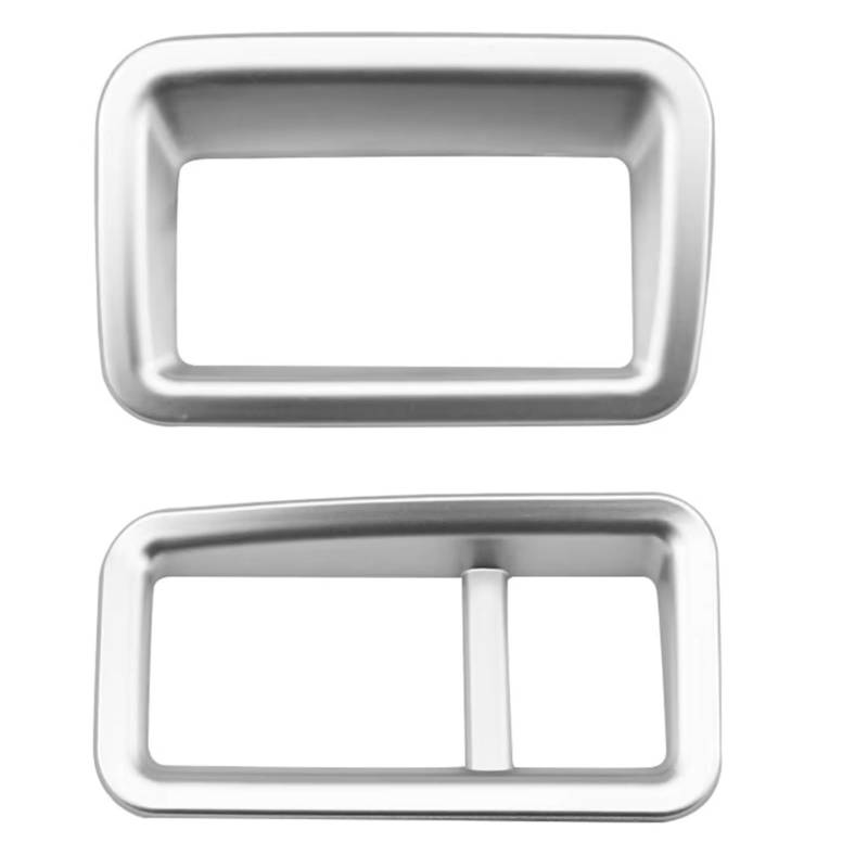 Innenzubehör Für Toyota für C-HR 2016-2023 Auto Tank Taste Trim Scheinwerfer Switchs Kreis Aufkleber Nebel Lichter Schalter Abdeckung Zubehör Innenraum(ABS chrome RHD) von Qsnfda