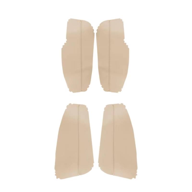 Innenzubehör Für Toyota für Corolla 2014 2015 2016 2017 Mittelkonsole/Türgriff Panel Armlehne Abdeckung mikrofaser leder Schutz Pad Zubehör Innenraum(4xDoor Armrest Beige) von Qsnfda