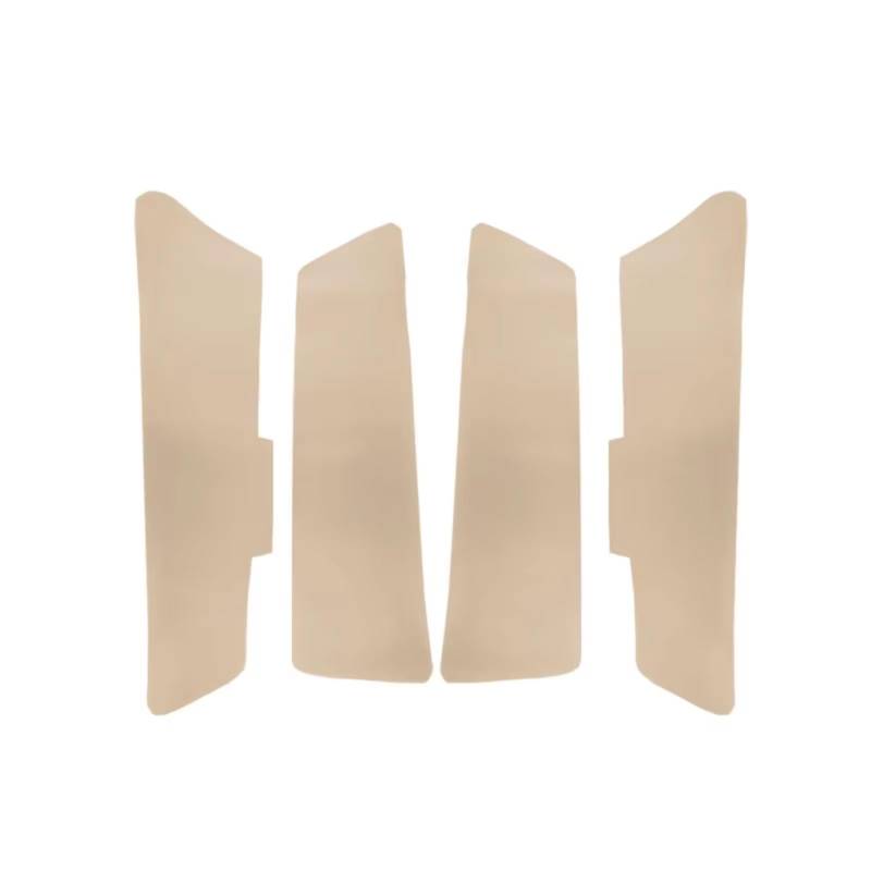Innenzubehör Für Toyota für Corolla 2014 2015 2016 2017 Mittelkonsole/Türgriff Panel Armlehne Abdeckung mikrofaser leder Schutz Pad Zubehör Innenraum(4xDoor Panel Beige) von Qsnfda