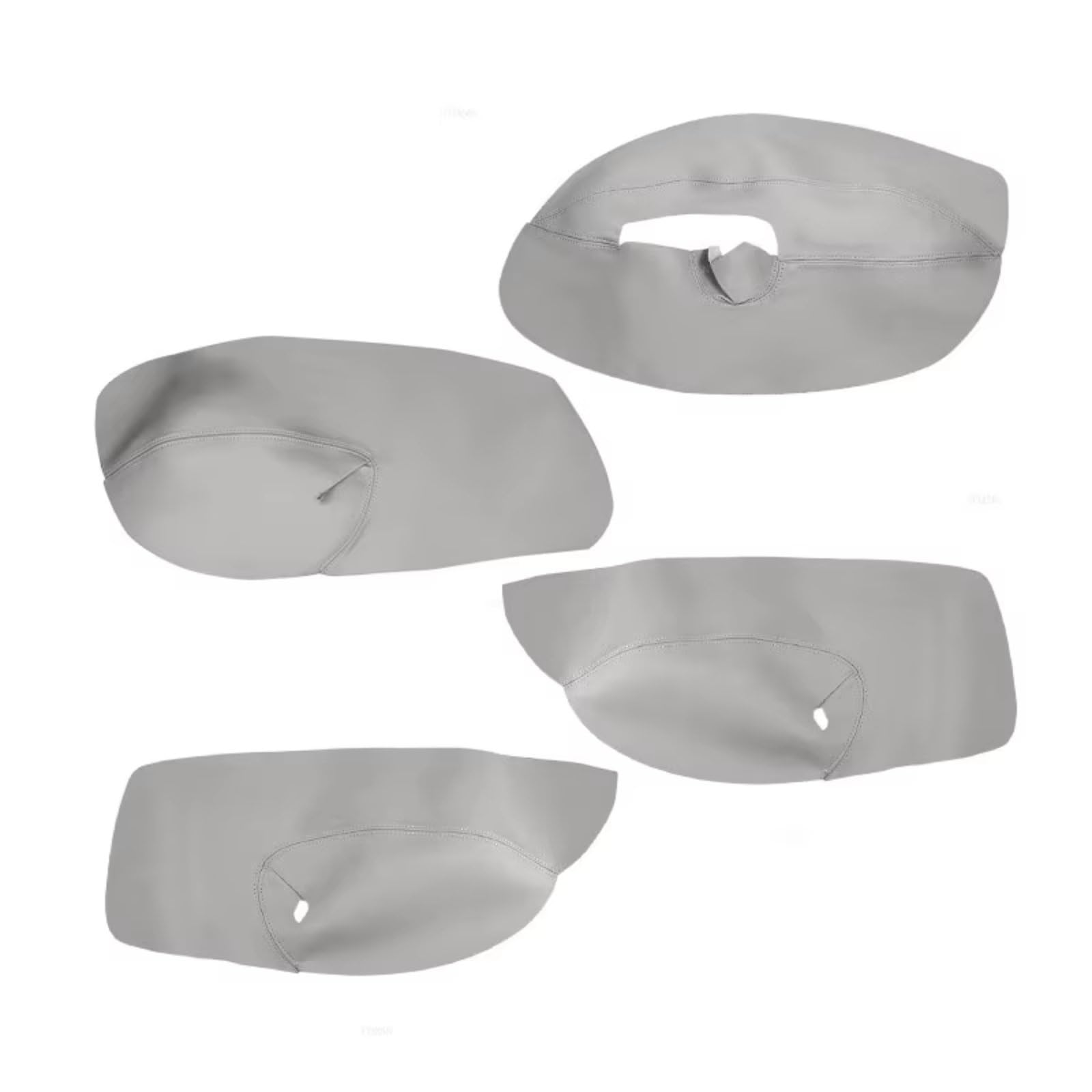 Innenzubehör Für VW Für Golf 4 MK4 Für Bora Für Jetta 1999-2005 Autotür Armlehne Panel Haut Abdeckung Trim tür Armlehne Abdeckung Zubehör Innenraum(RHD Gray) von Qsnfda