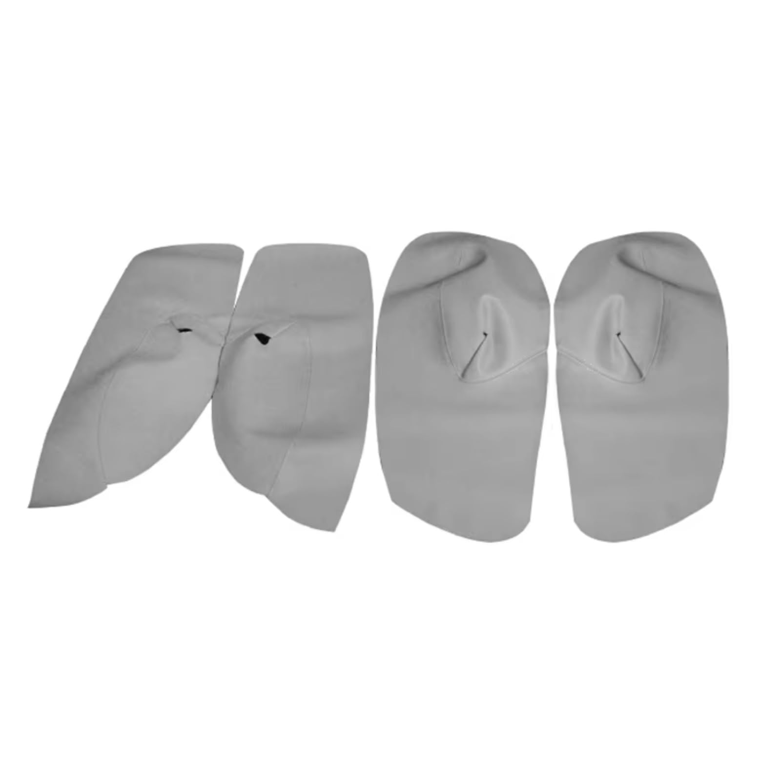 Innenzubehör Für VW Für Golf 4 MK4 Für Jetta 1998-2005 4 stücke Manuelle Steuerung Fenster Auto Türgriff Armlehne Panel Abdeckung Trim ement Trim Zubehör Innenraum(Gray) von Qsnfda