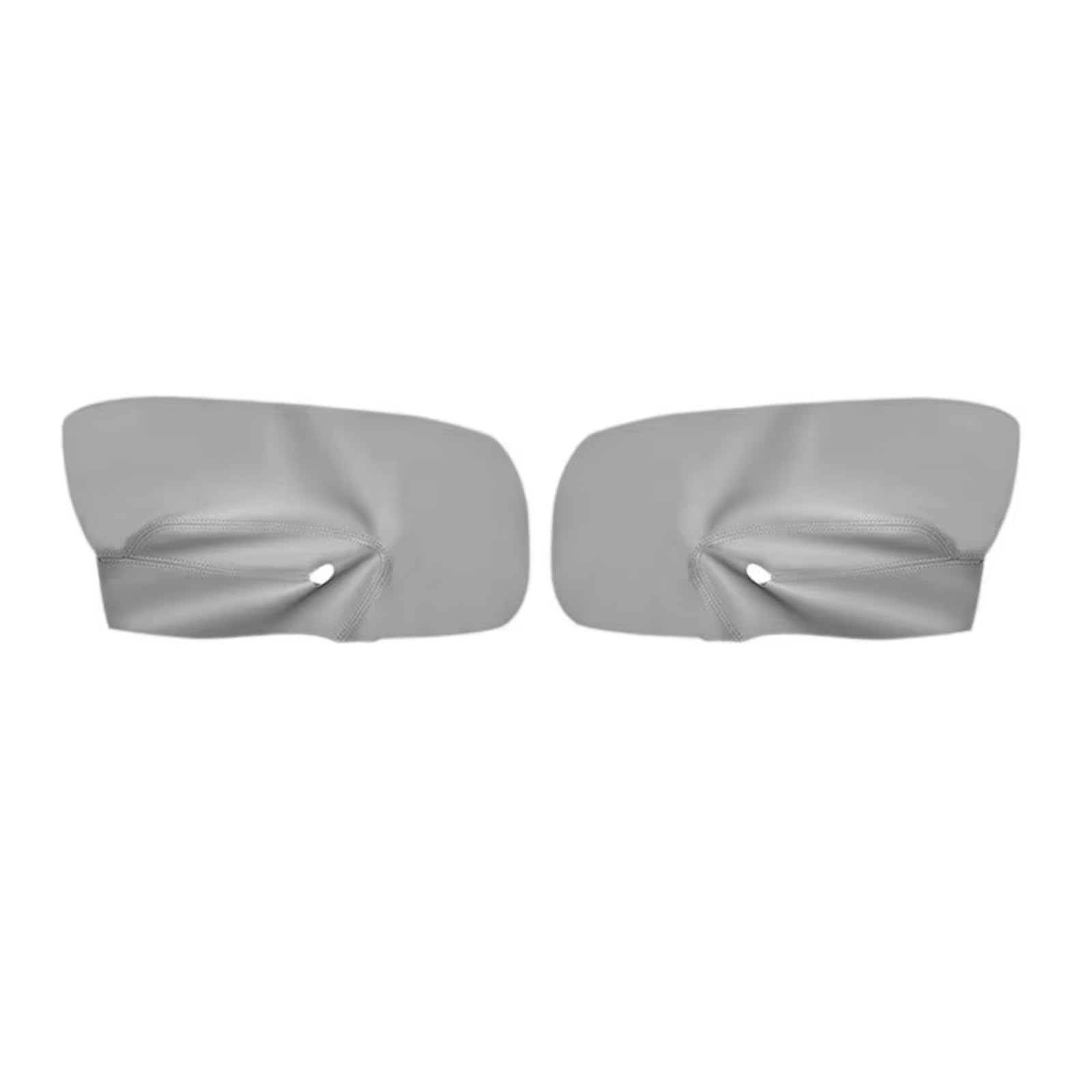 Innenzubehör Für VW Für Golf 5 Für Jetta 2005-2009 Auto Tür Armlehne Panel Abdeckung Aufkleber Trim Links Hand stick Tür Panel Abdeckung Zubehör Innenraum(Rear Gray) von Qsnfda