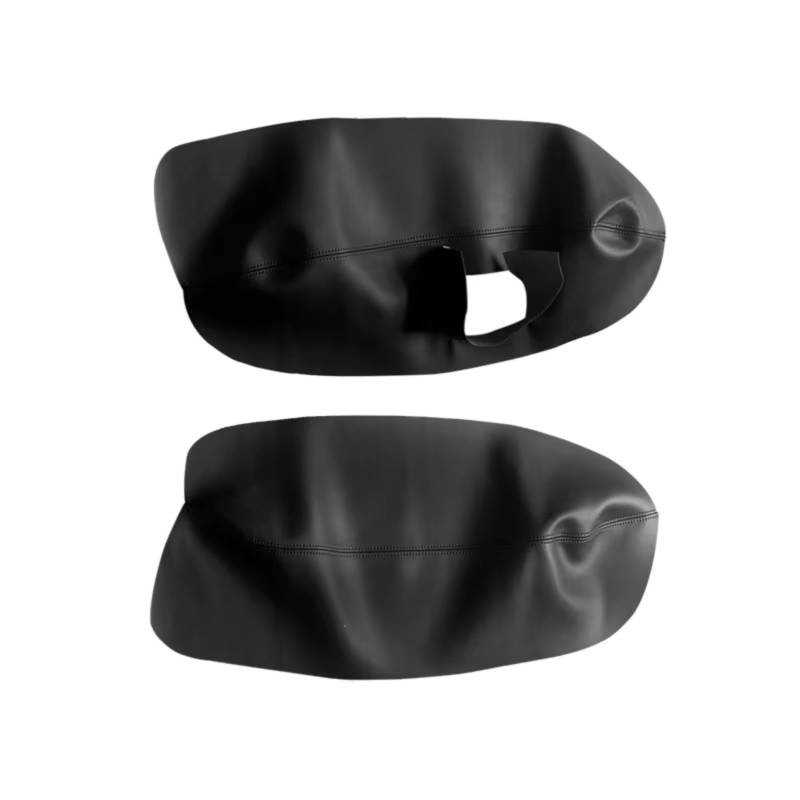 Innenzubehör Für VW Für Passat B5 1998-2005 Auto Tür Armlehne Panel Abdeckung Trim Links hand Stick Weiche Leder Tür Panel Abdeckung Zubehör Innenraum(Front Black) von Qsnfda