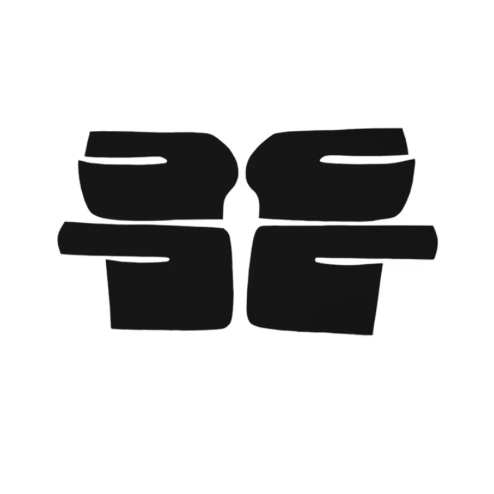 Innenzubehör Für VW Für Touran 2006-2015 Auto-styling Tür Armlehne Panel Haut Abdeckung Aufkleber Trim Weiche Leder Tür panel Abdeckung Zubehör Innenraum(Door Panel Black) von Qsnfda