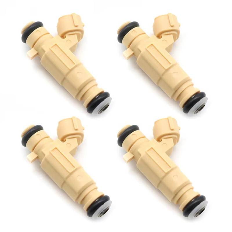 Qsnfda Auto Einspritzdüse Für Hyundai Für Elantra Für Tiburon Für Tucson 4 Stück 2001-2010 Kraftstoff Injektor 35310-23600 9260930013 Auto Einspritzventil von Qsnfda