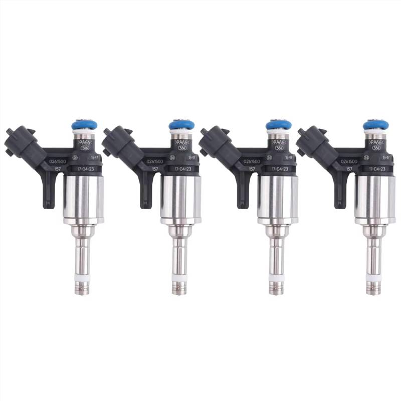Qsnfda Auto Einspritzdüse Für Peugeot 308 T9 408 508 1,6 THP 16V Gs 9802541680 4 Stück Motor Ventil Düse Injection Kraftstoff Injektor Auto Einspritzventil von Qsnfda