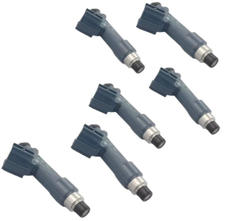 Qsnfda Auto Einspritzdüse Für Toyota Für 4Runner Für Tacoma 232500P030 23250-0P030 6X Kraftstoff Injektoren Düse 23250-31010 2320939015 23209-39015 Auto Einspritzventil von Qsnfda