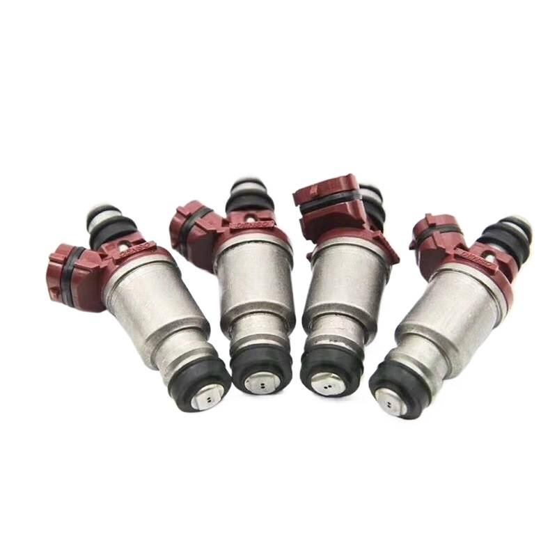 Qsnfda Auto Einspritzdüse Für Toyota Für Celica Für Corolla 7A-FE Set VON 4 Kraftstoff Inejctor Düse Kraftstoff Injection 23250-16160 2325016160 Auto Einspritzventil von Qsnfda