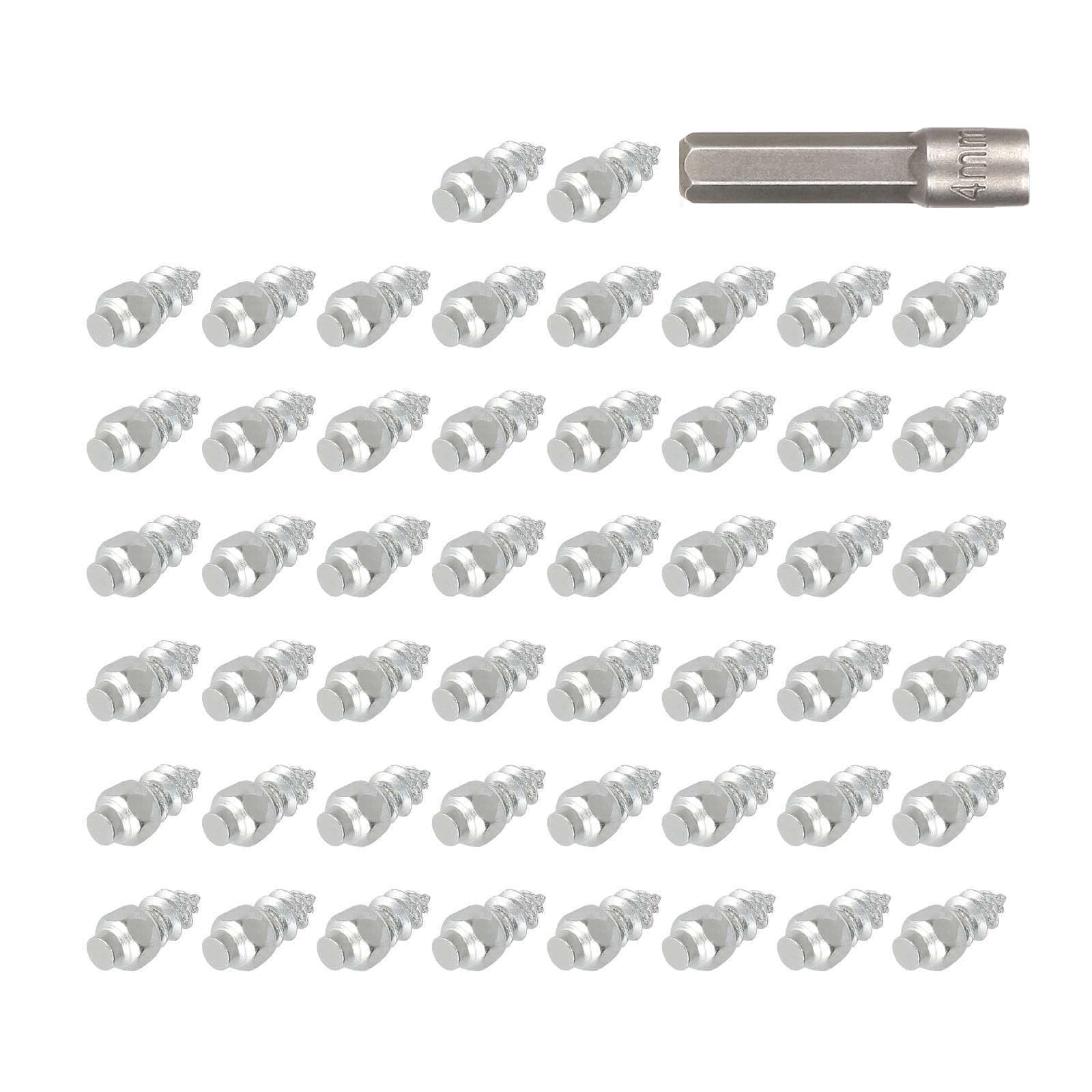 Antislip Reifenschrauben 50pcs Schneekette Reifenstollen Motorradspikes Schneekette Reifenschuh Schraubenschnee Ketten Reifen Spikes Antislip Reifenschrauben 50pcs Schneekette Reifenstollen Motorradspikes Schneekette Reifenschuh Schraubenschnee Ketten Reifen Spikes von Qsvbeeqj