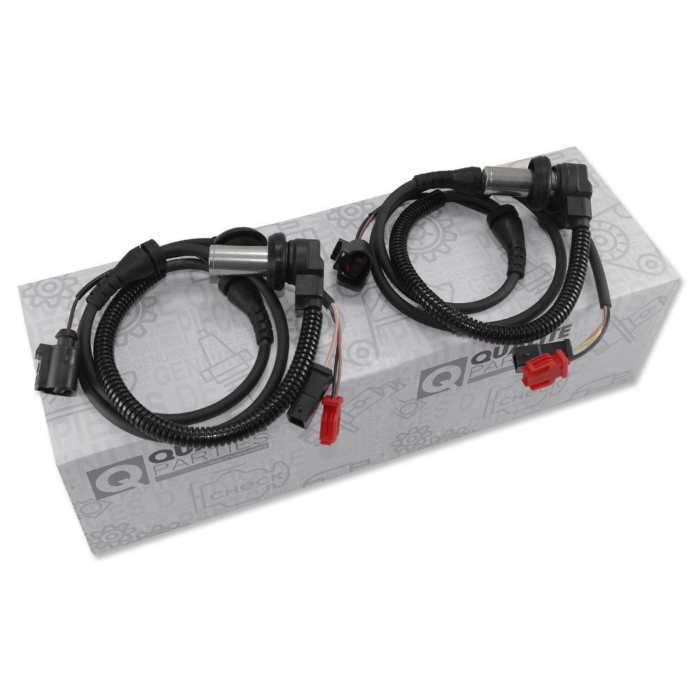 2x ABS SENSOR DREHZAHLFÜHLER VORNE LINKS + RECHTS 2x ABS SENSOR DREHZAHLFÜHLER VORNE LINKS + RECHTS von Qualite Parties