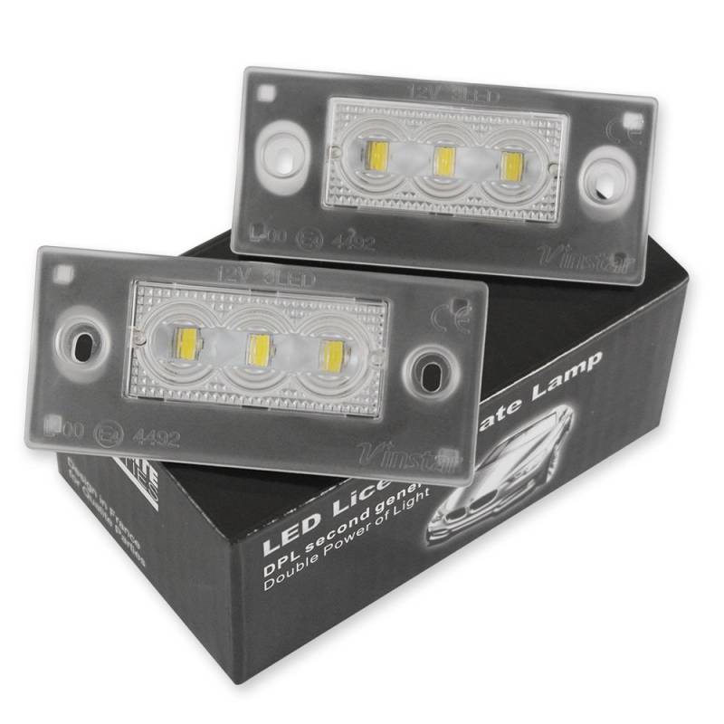 2x KENNZEICHENLEUCHTE KENNZEICHENBELEUCHTUNG LED von Qualite Parties