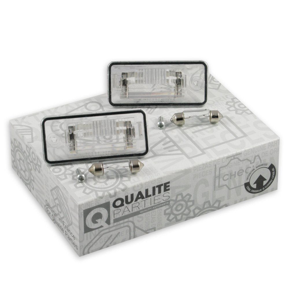 Qualite Parties 2x Kennzeichenleuchten Satz, Weiß, Weißglühend, Kunststoff, Links, 12 Volt, Auto, Nummernschilder Qualite Parties 2x Kennzeichenleuchten Satz, Weiß, Weißglühend, Kunststoff, Links, 12 Volt, Auto, Nummernschilder von Qualite Parties