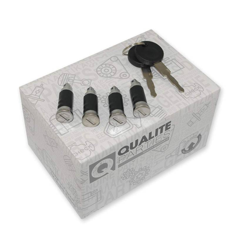 Qualite Parties 4x TÜRSCHLOß SCHLOß SCHLIESSZYLINDER VORNE HINTEN VEHICLE_MIRROR FÜR BJ MITTEL GLAST KÜNSTSTOFF REAR FÜHRERHAUS von Qualite Parties