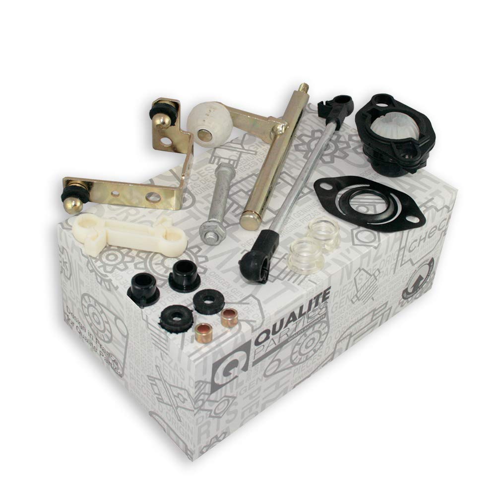 Qualite Parties Reparatursatz für Schaltgestänge 5-Gang-Getriebe Volkswagen Golf III/Vento - Edelstahl, 100% - Silber - 5 cm bis 12 cm Qualite Parties Reparatursatz für Schaltgestänge 5-Gang-Getriebe Volkswagen Golf III/Vento - Edelstahl, 100% - Silber - 5 cm bis 12 cm von Qualite Parties