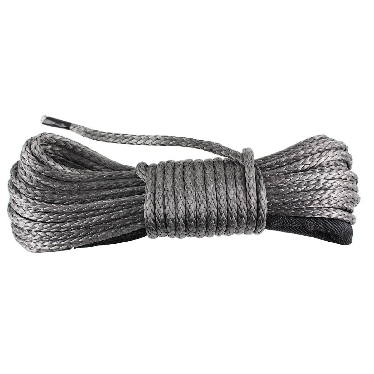 Synthetische Seilwinde Line Kabel 1/4 x 48 '(5 mmx15 m) 7700lbs Seilwinde ATV UTV Quad Dyneema SK78 Kunststoff 4 x 4 Offroad WI von Quatily