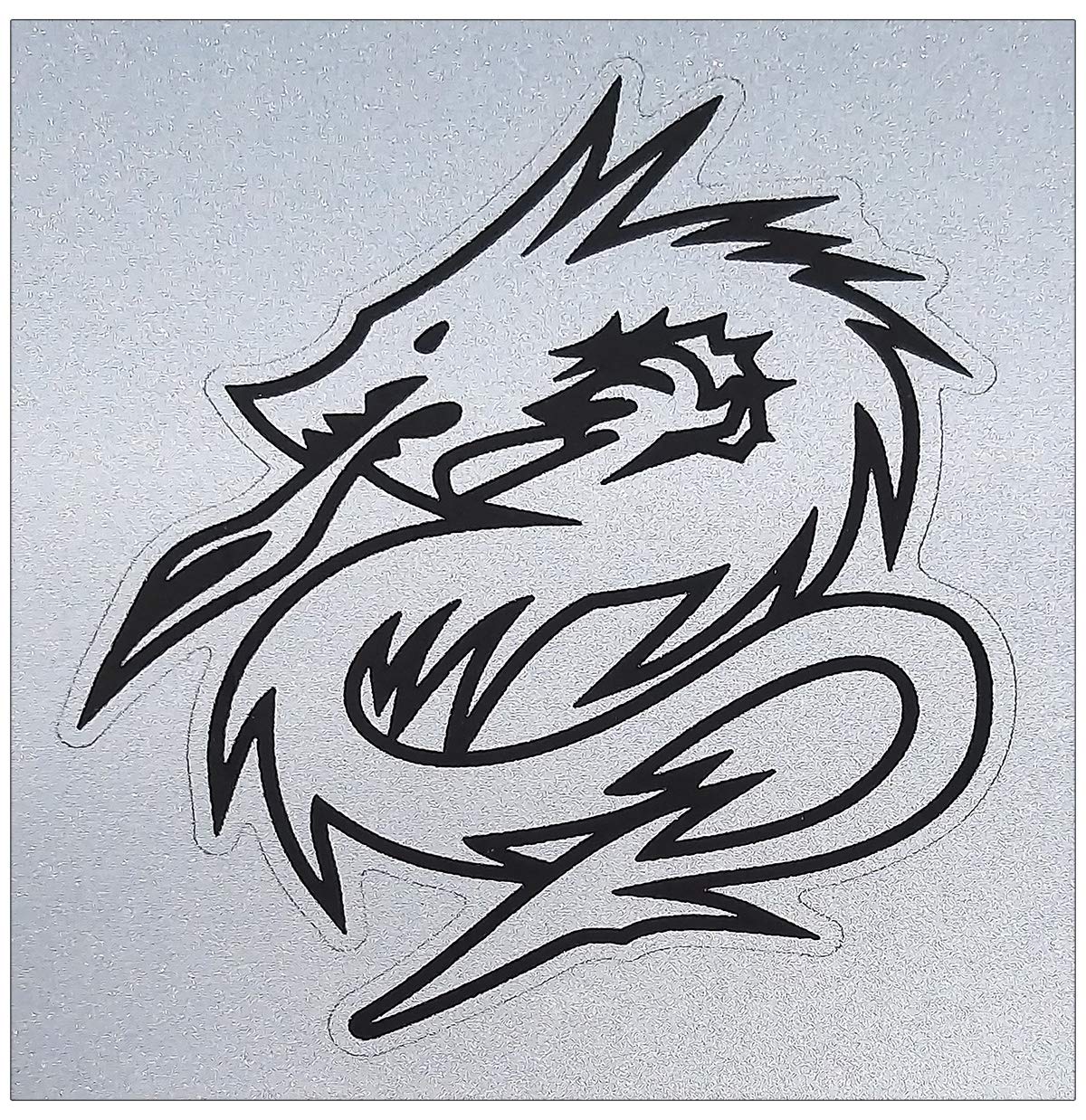 Quattroerre 14726 Sticker Aufkleber Drache Reflektierende Quattroerre 14726 Sticker Aufkleber Drache Reflektierende von 4R Quattroerre.it