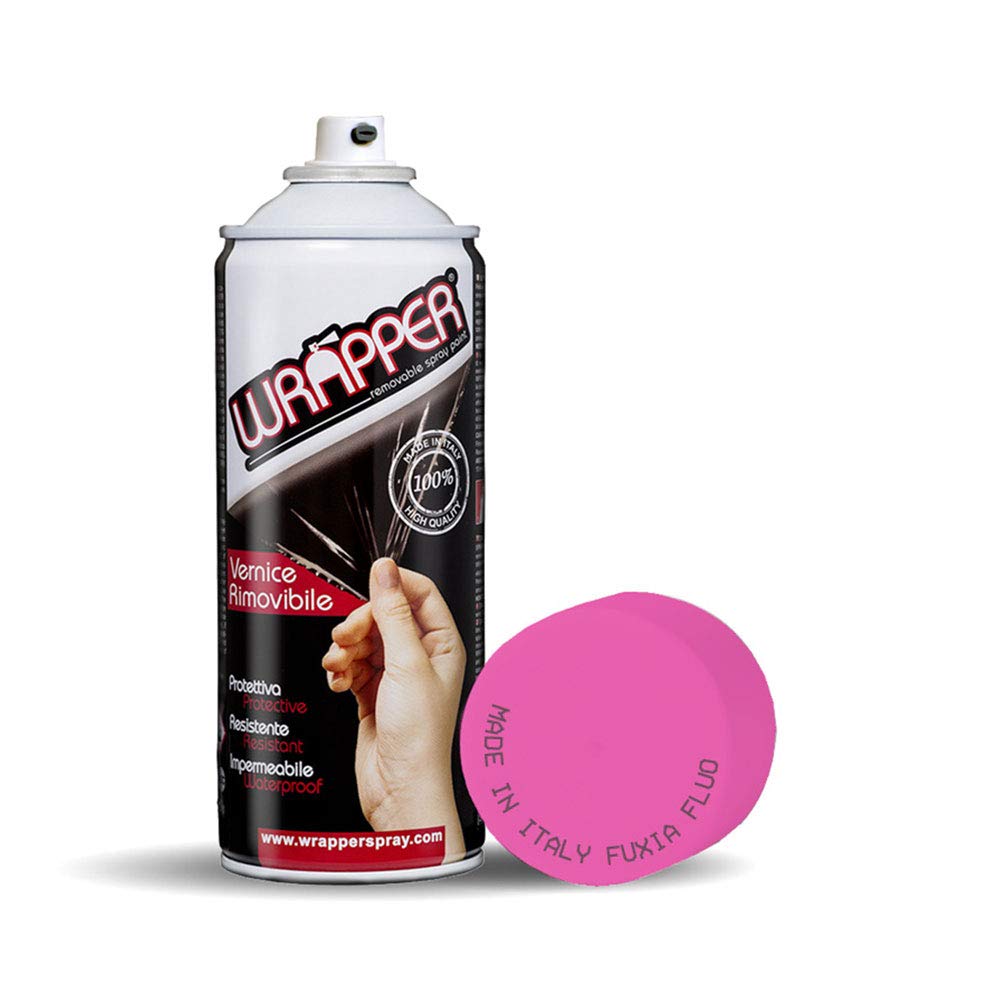 Quattroerre 16425 Wrapper Spray Farben abnehmbar uni spezielle Fuxia Fluo von Quattroerre