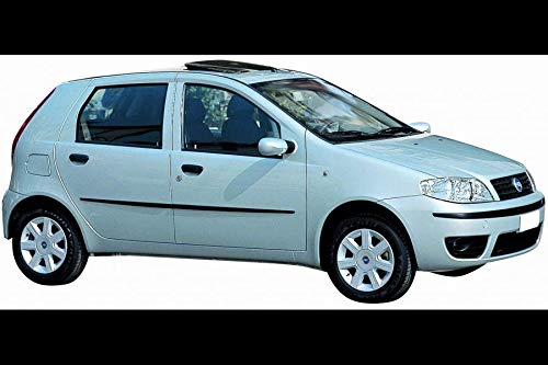 Quattroerre 1651 Schutzleiste für Punto 2. Serie mit 5 Türen, Schwarz von 4R Quattroerre.it
