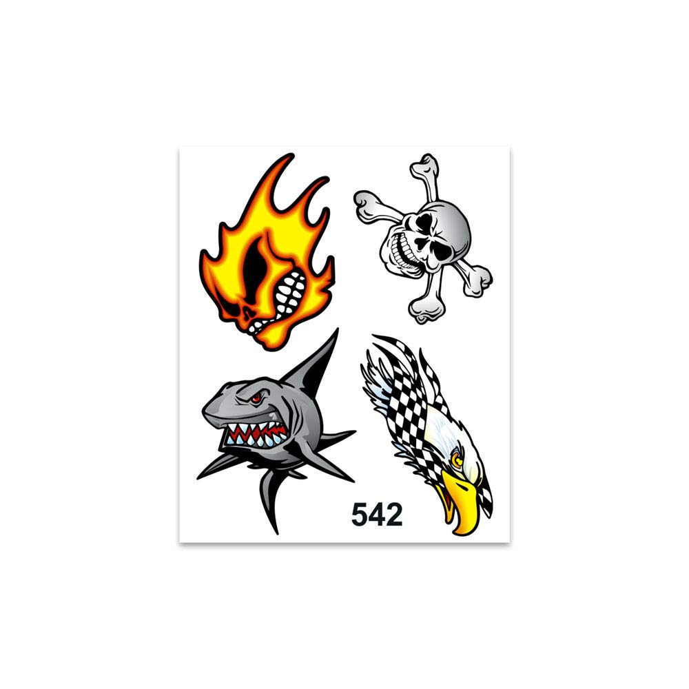 Quattroerre 542 Sticker Shark-Teschies, 10 x 12 cm Quattroerre 542 Sticker Shark-Teschies, 10 x 12 cm von 4R Quattroerre.it